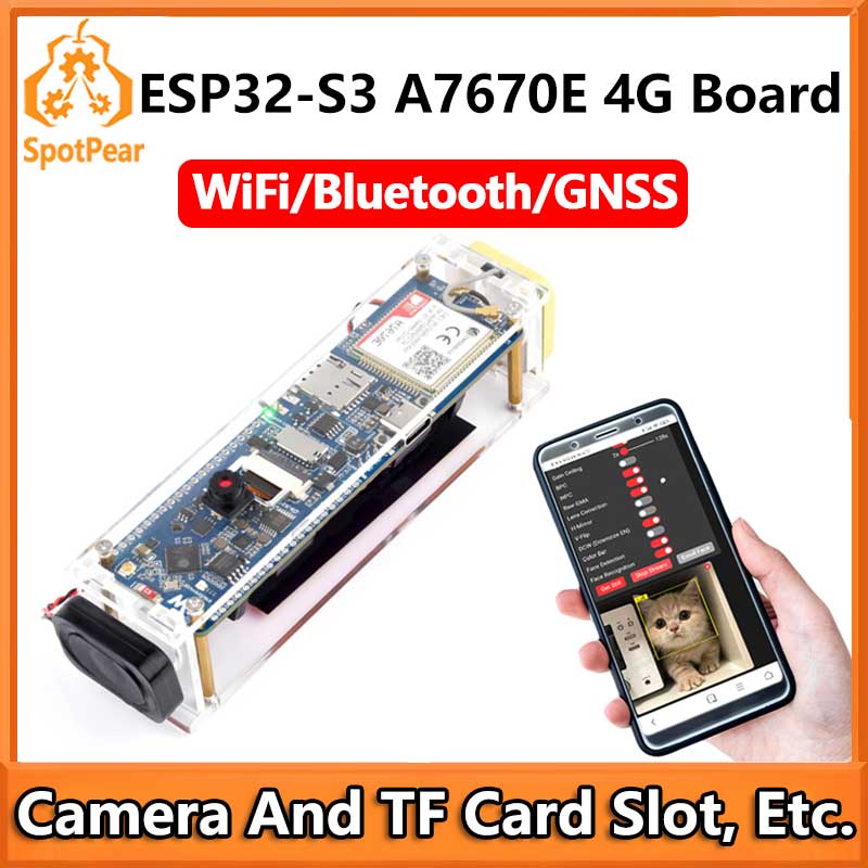 Lolin S3 - Placa de desarrollo Waveshare ESP32-S3 A7670E
