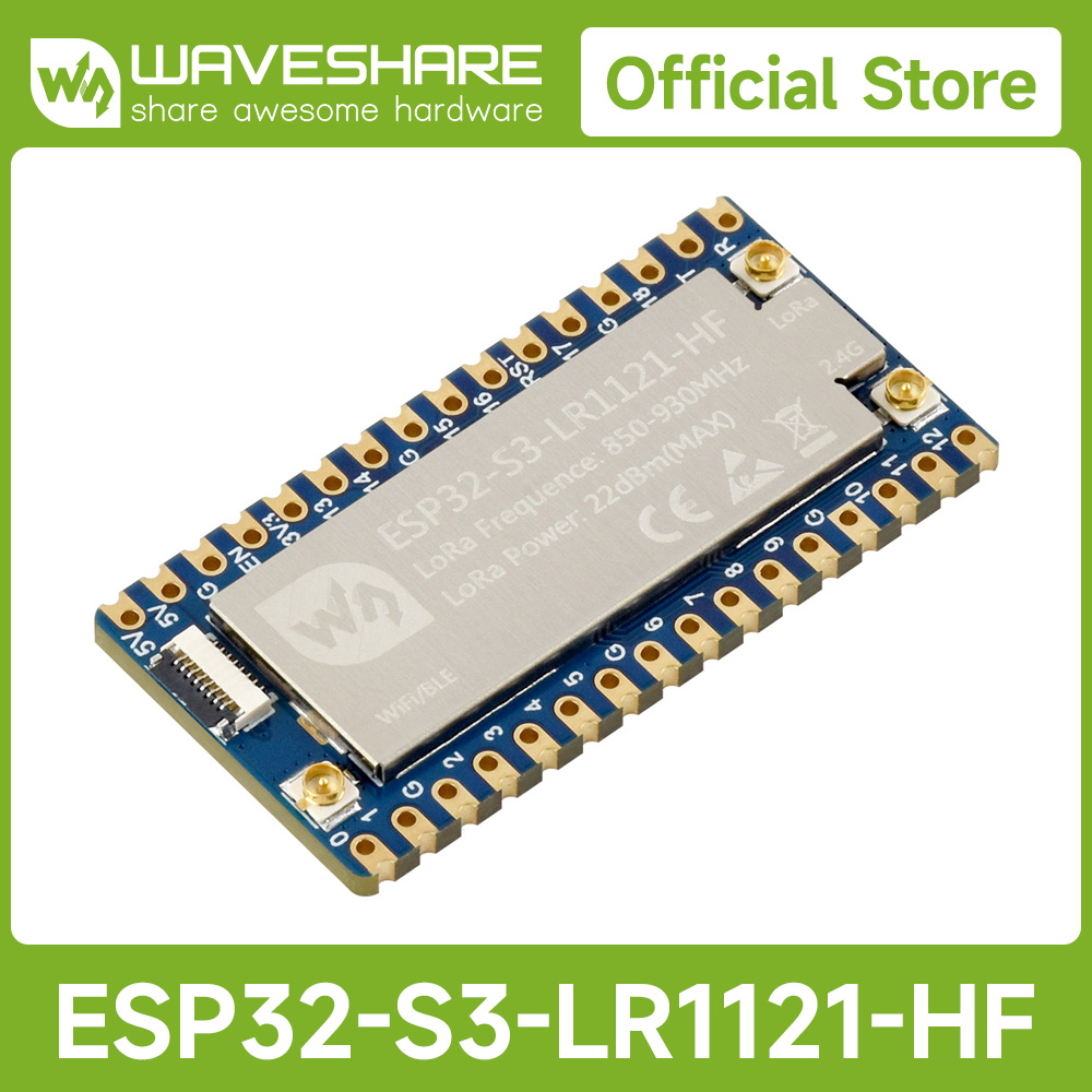 Waveshare Esp32 - Placa de Desarrollo Waveshare ESP32-S3 LoRa,