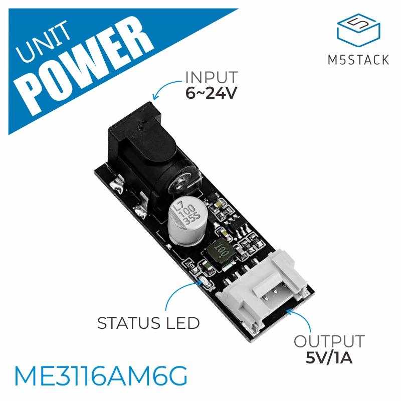 M5Stack - Unidad convertidora buck oficial de 5