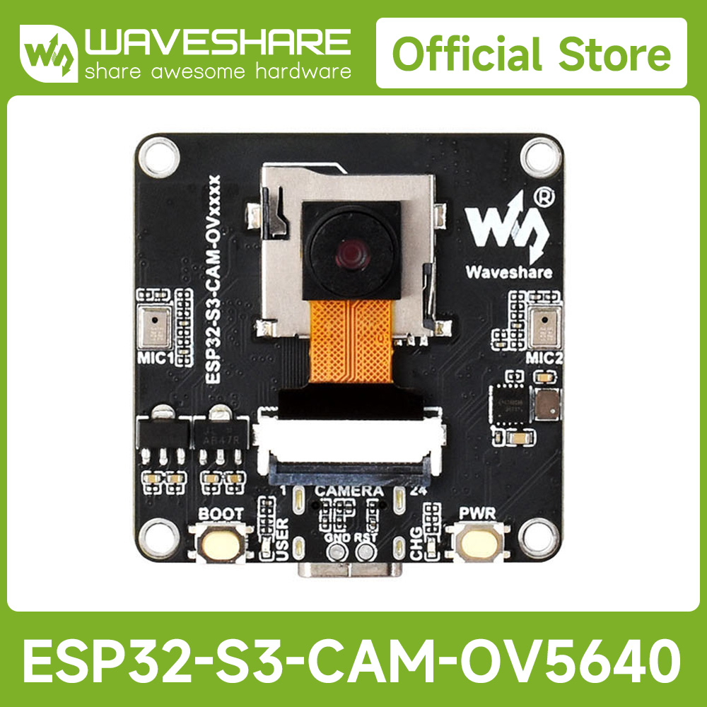 Lolin S3 - Placa de desarrollo de cámara Waveshare