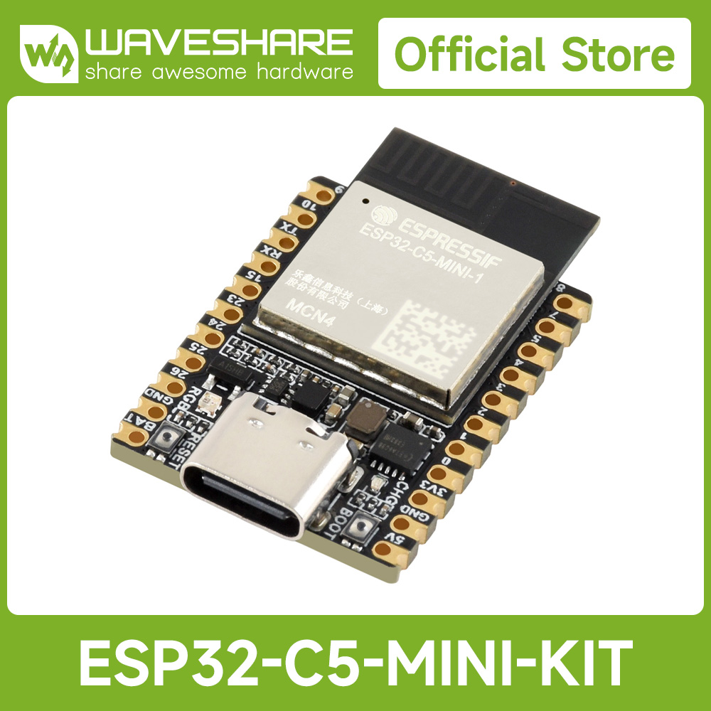 Waveshare Esp32 - Waveshare ESP32-C5 Mini Placa de Desarrollo