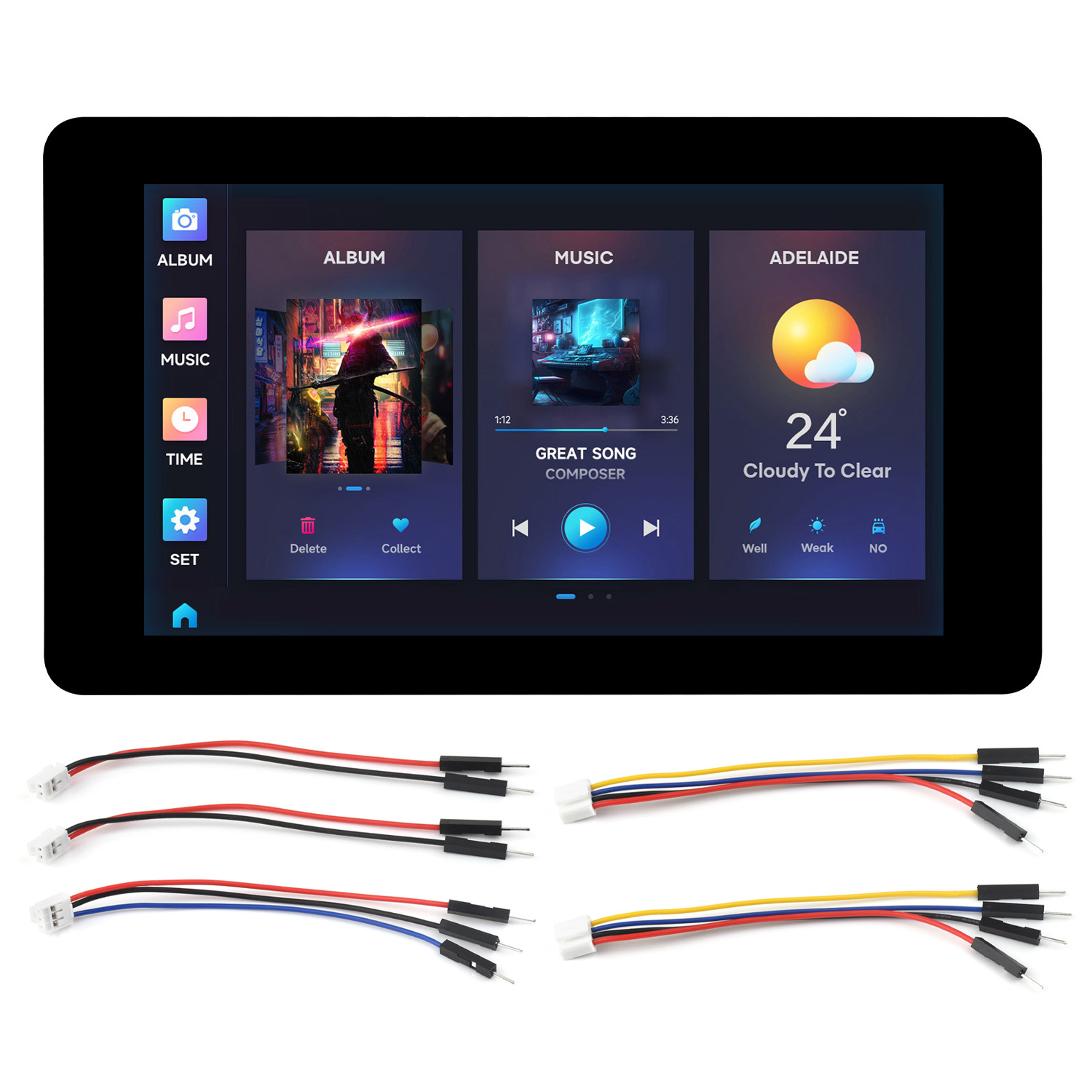 Lolin S3 - Placa de desarrollo de pantalla capacitiva