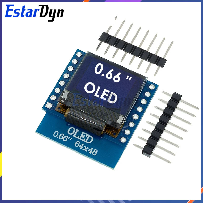 Pantalla LCD LED OLED de 0,66  - Wemos D1 Mini reseña y precio