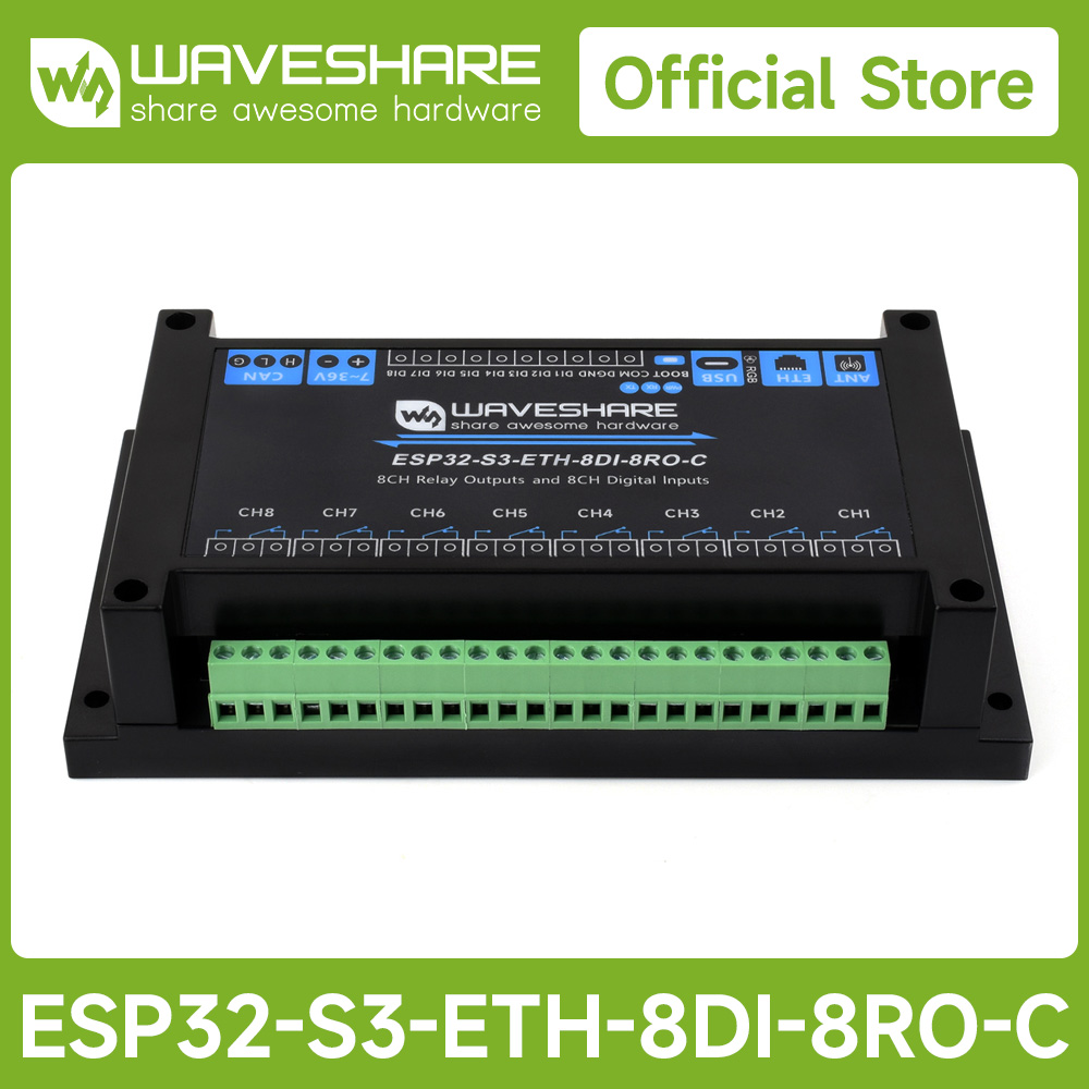 Módulo de relé WiFi ESP32-S3 i - Waveshare Esp32 reseña y precio