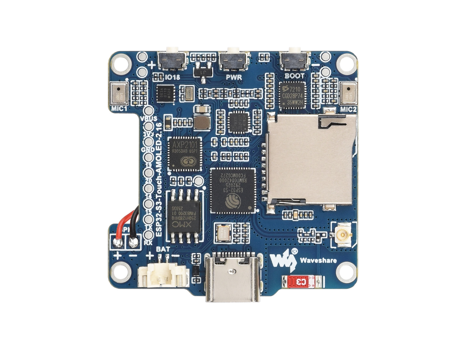 Placa de Desarrollo Waveshare  - Lolin S3 reseña y precio