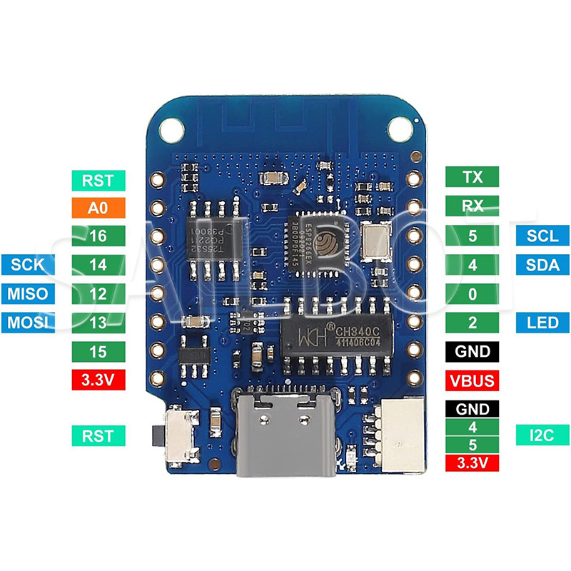 1-10 Uds WeMos D1 Mini ESP8266 - Wemos D1 Mini reseña y precio