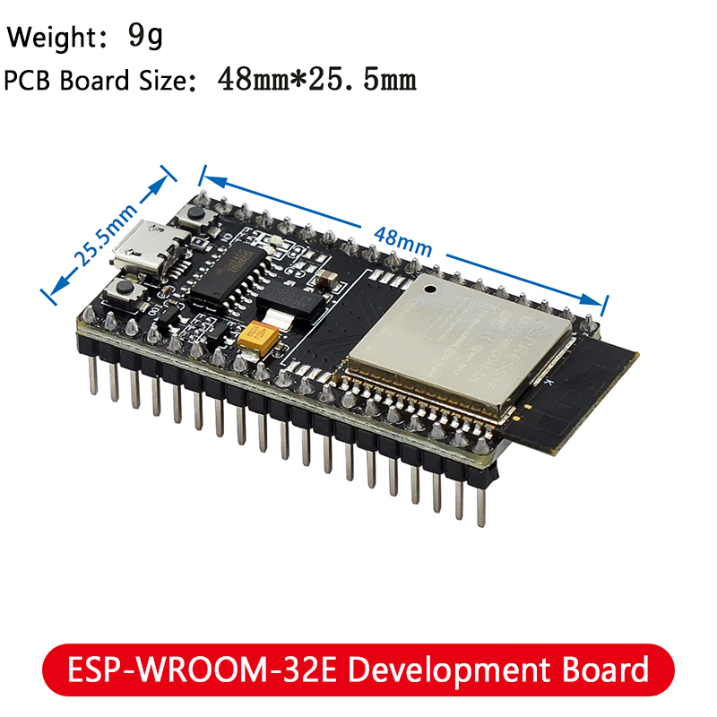 NodeMCU ESP-32S ESP-WROOM-32E  - Nodemcu 32S reseña y precio
