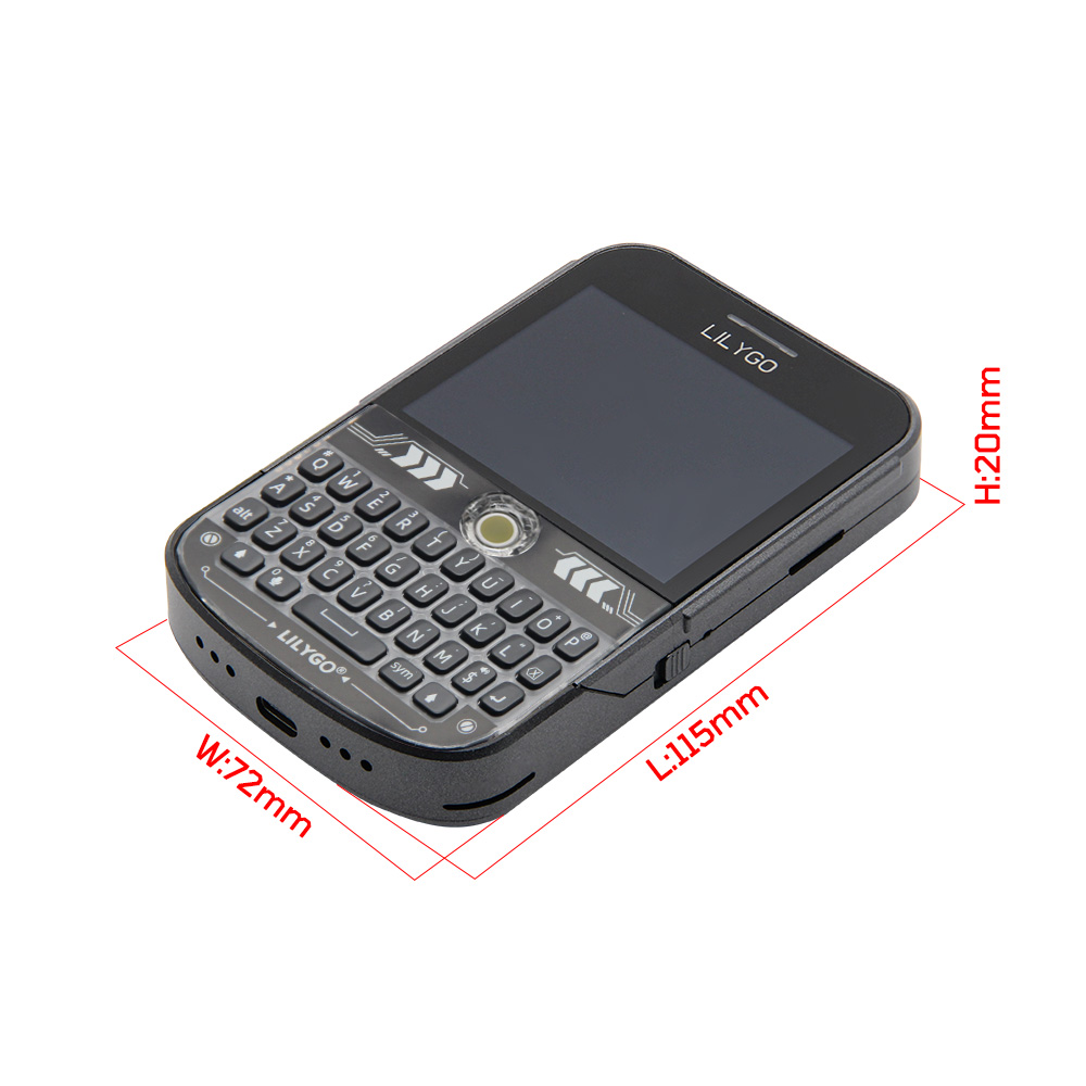 LILYGO® T-Deck Plus Placa de d - Ttgo T Watch reseña y precio