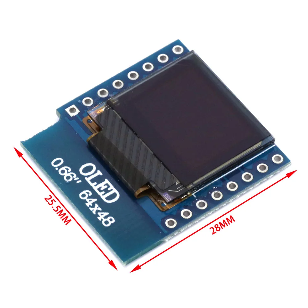 Pantalla OLED SSD1306 I2C para - Wemos D1 Mini reseña y precio