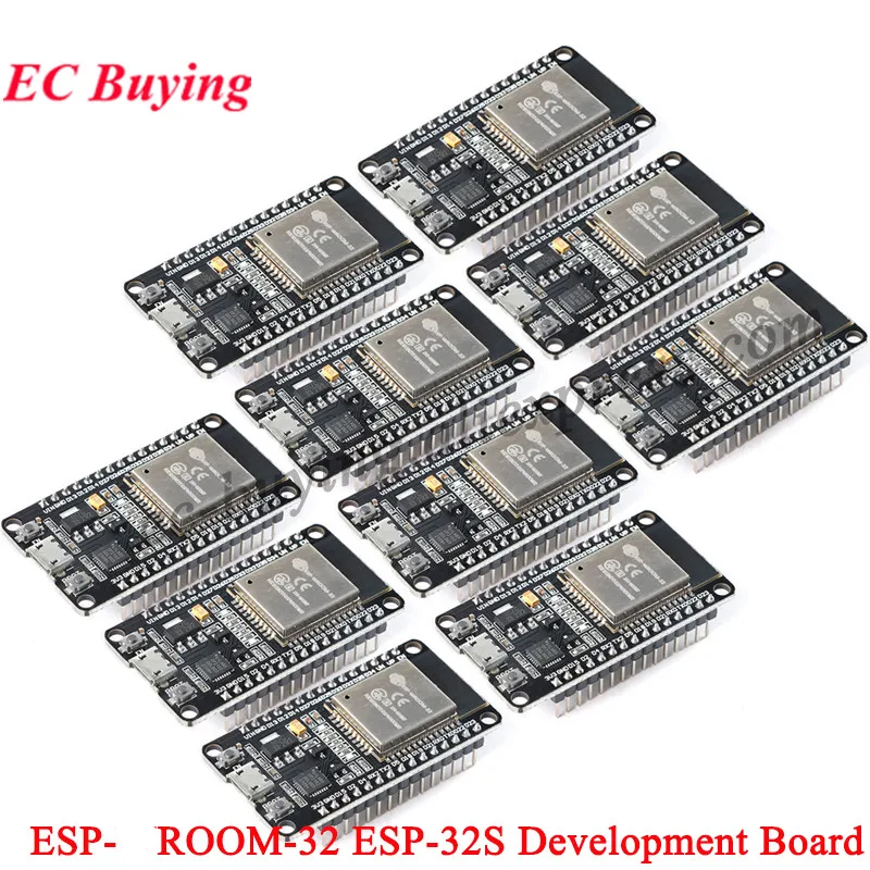 10 uds/1 unidad ESP32-WROOM-32 - Nodemcu 32S reseña y precio