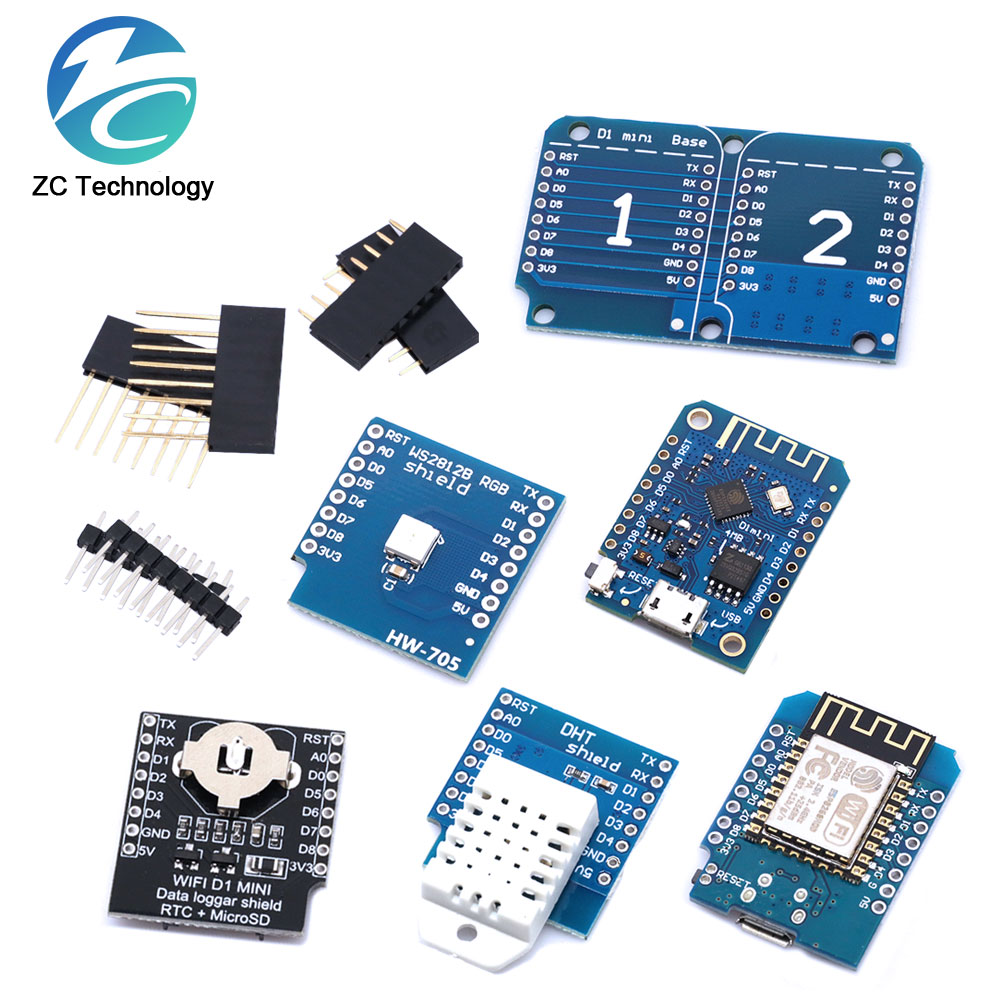 D1 Mini ESP8266 ESP-12F CH340G - Wemos D1 Mini reseña y precio