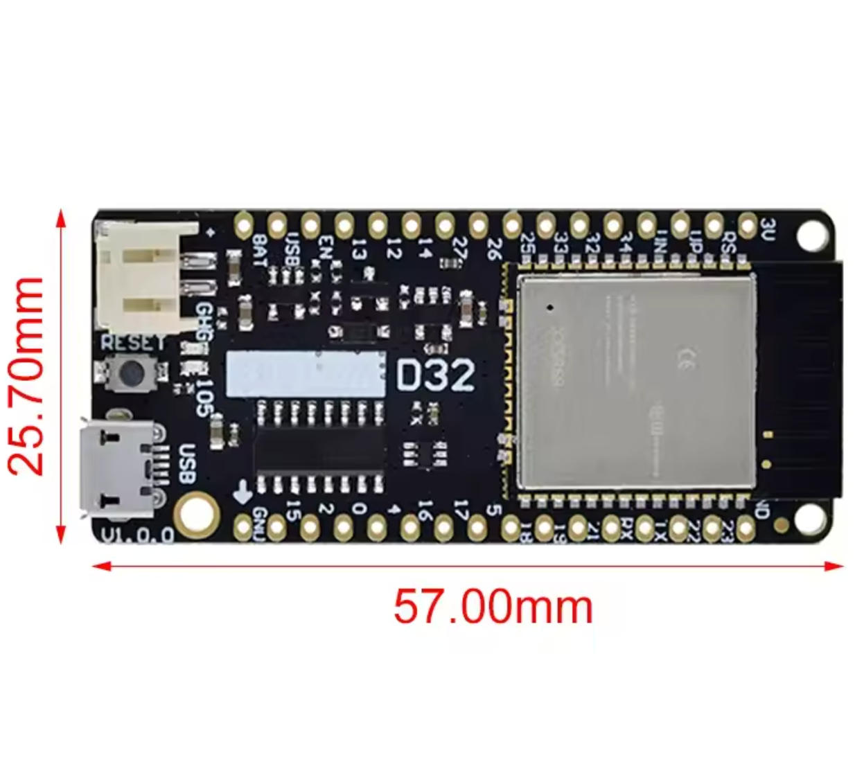 GREATZT LOLIN D32 V1.0.0 - Pla - Lolin D32 reseña y precio