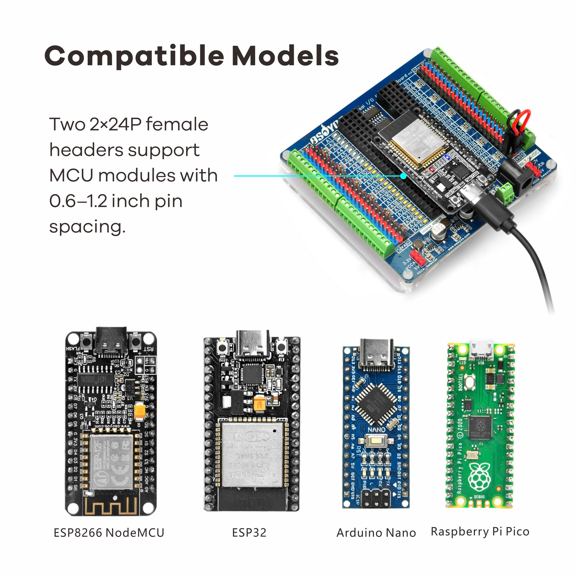 Placa de Expansión IO Universa - Nodemcuv2 reseña y precio
