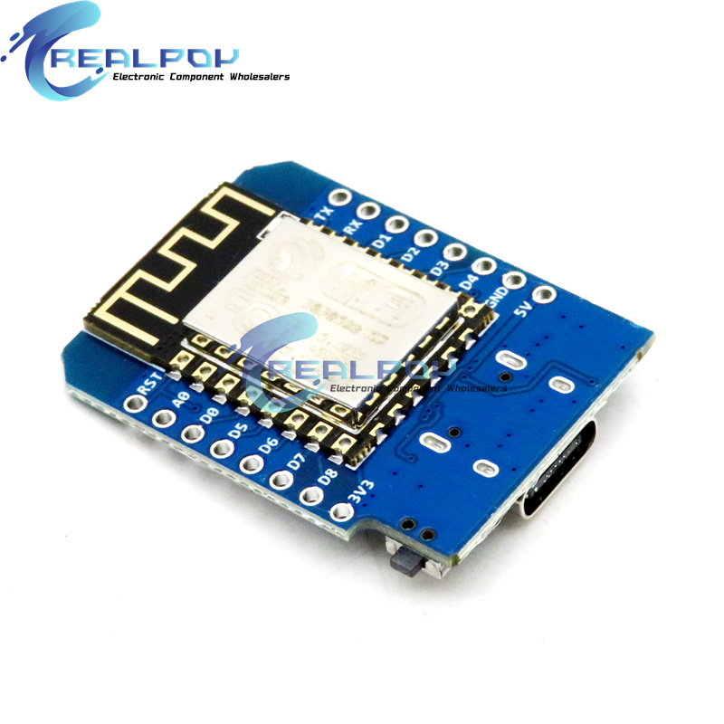 D1 Mini TYPE-C/MICRO ESP8266 E - Nodemcuv2 reseña y precio
