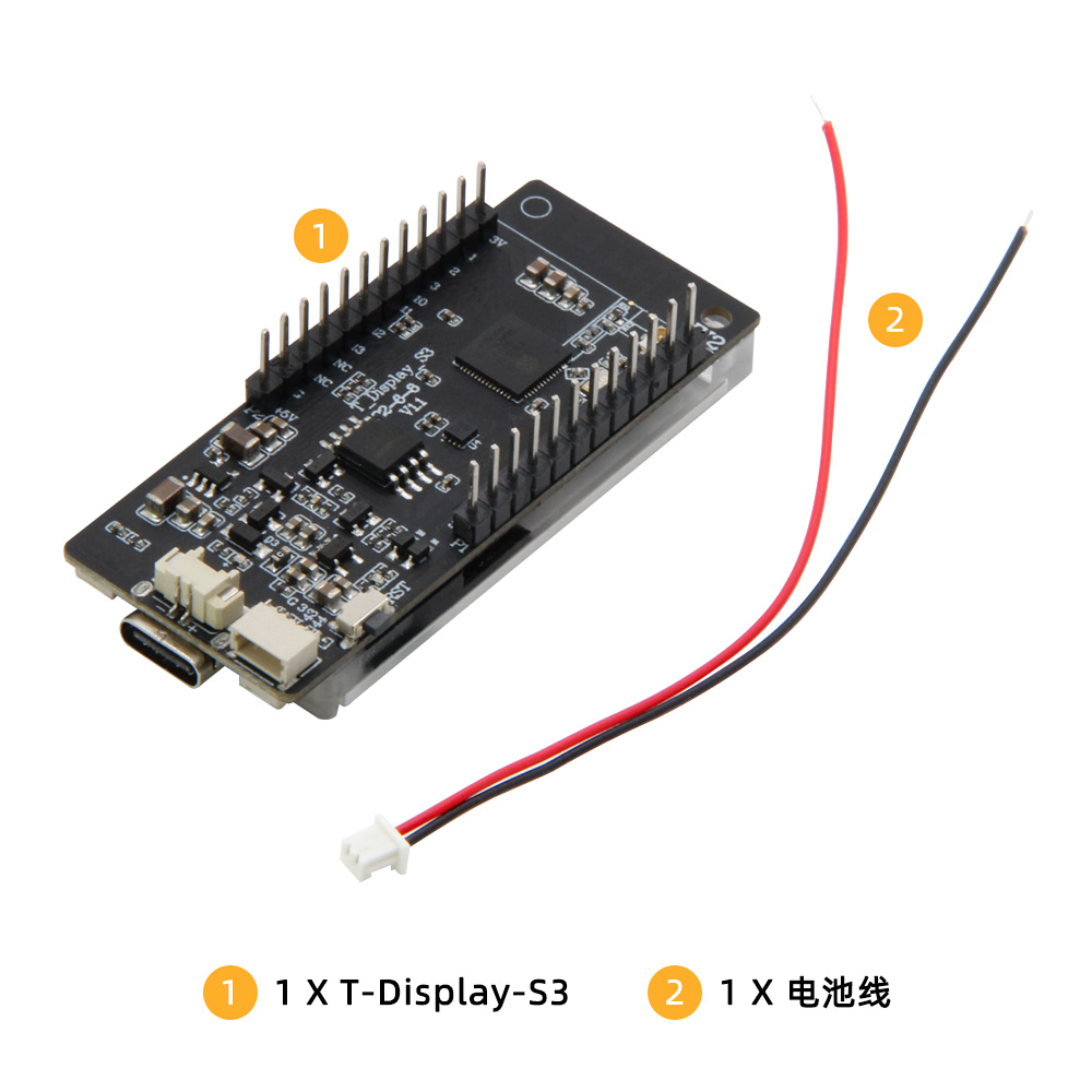 LILYGO T-Display-S3 Placa de d - Lolin S3 reseña y precio