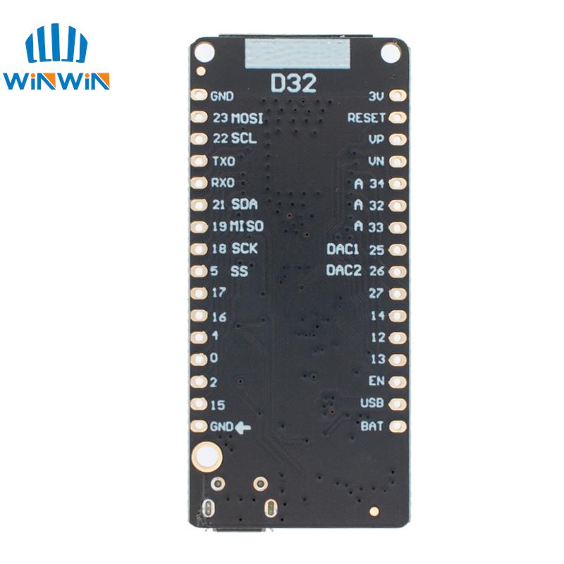 LOLIN D32 V1.0.0 - Placa wifi  - Lolin D32 reseña y precio